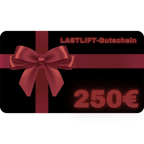 Geschenkgutschein - LASTLIFT