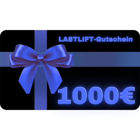 Geschenkgutschein - LASTLIFT