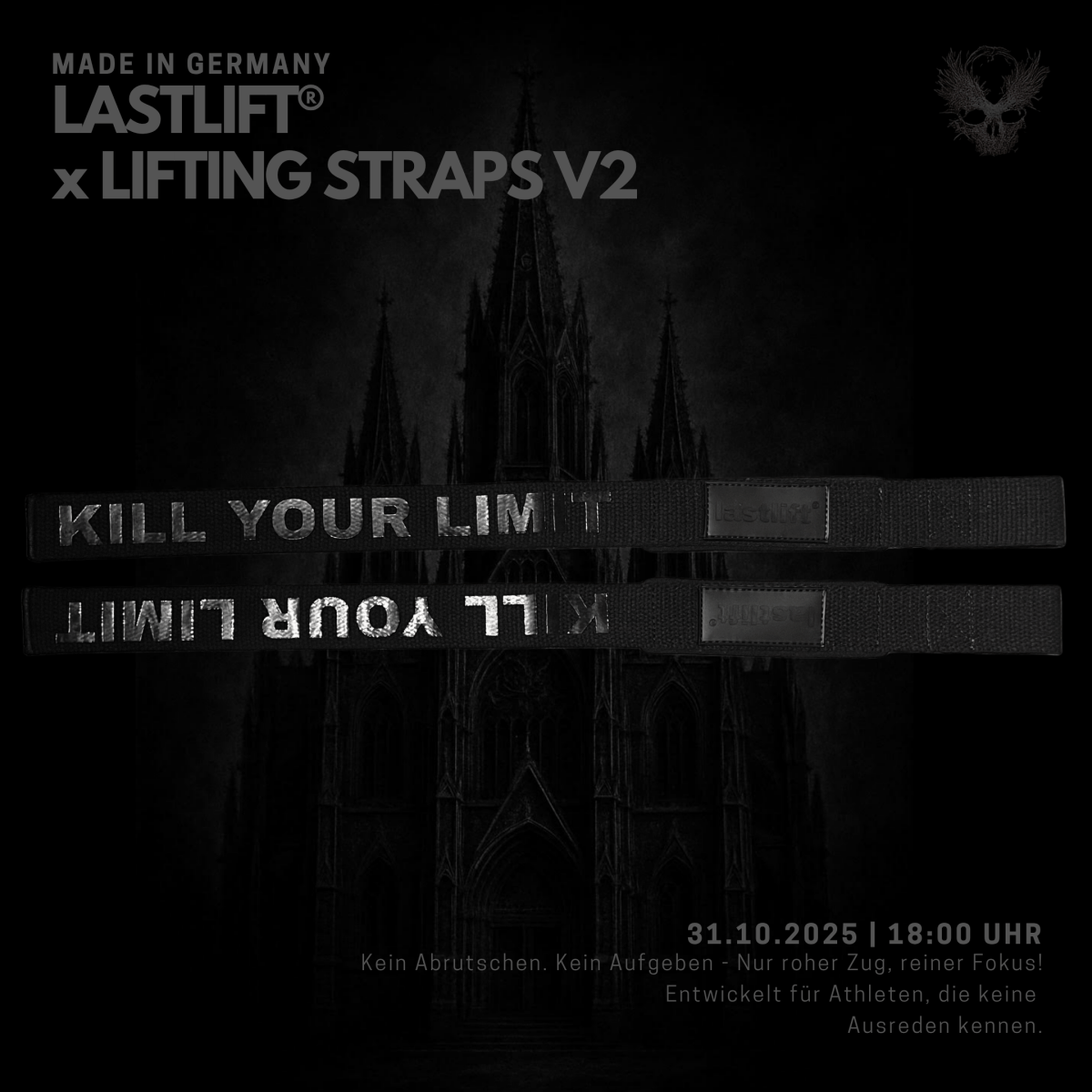 Lifting Straps Pro V2 - 𝐋𝐀𝐒𝐓𝐋𝐈𝐅𝐓®