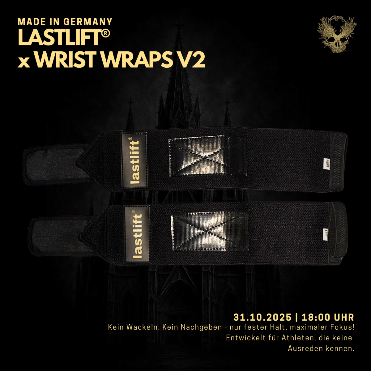 Wrist Wraps Pro V2 - 𝐋𝐀𝐒𝐓𝐋𝐈𝐅𝐓®